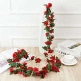 Qfdian Cottagecore Flower Garland