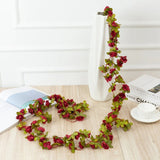 Qfdian Cottagecore Flower Garland