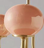 Qfdian Art Deco Elegance Glass Ball Chandelier
