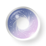 Qfdian Galaxy Purple 14.2mm 1 Pair | 1 Year