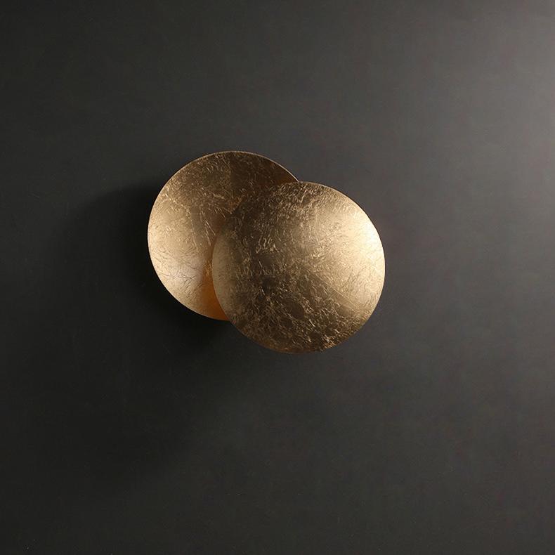 Qfdian Creative Rotatable Moon Phase Wall Lamp