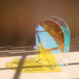Qfdian Aurora Acrylic Vase
