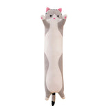 Qfdian Kawaii Sausage Cat Plush Toy