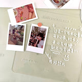 Qfdian Korean Acrylic Memo Board