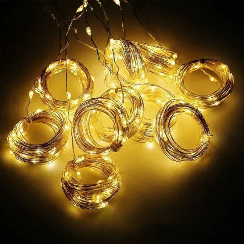 Qfdian Fairy Curtain Lights