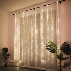 Qfdian Fairy Curtain Lights