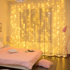 Qfdian Fairy Curtain Lights