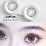 Qfdian Lemon Gray 14.2mm 1 Pair | 1 Year