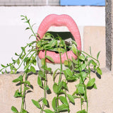 Qfdian Creative Lips Flower Pot