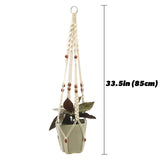 Qfdian Macrame Plant Hanger
