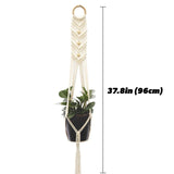 Qfdian Macrame Plant Hanger
