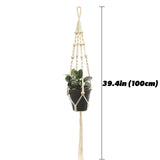 Qfdian Macrame Plant Hanger