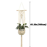 Qfdian Macrame Plant Hanger
