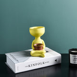 Qfdian Adorable Mini Cacti Succulent Plant Pot