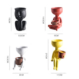 Qfdian Adorable Mini Cacti Succulent Plant Pot