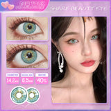 Qfdian NewYork Turquoise 14.2mm 1 Pair | 1 Year
