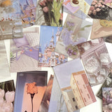 Qfdian Pale Roses Wall Collage Prints