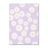Qfdian Pastel Flower Market Canvas Posters