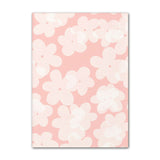 Qfdian Pastel Flower Market Canvas Posters