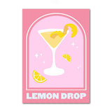 Qfdian Pastel Pink Gallery Wall Art Canvas Posters