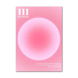 Qfdian Pastel Pink Gallery Wall Art Canvas Posters