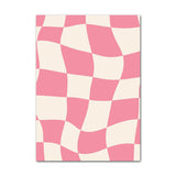 Qfdian Pastel Pink Gallery Wall Art Canvas Posters
