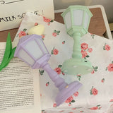 Qfdian Pastel Mini Retro Street Lamp