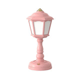 Qfdian Pastel Mini Retro Street Lamp