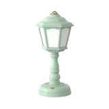 Qfdian Pastel Mini Retro Street Lamp