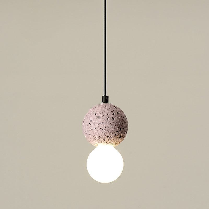 Qfdian Aesthetic Terazzo Kids Room Pendant Light