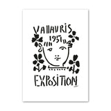 Qfdian Picasso Outline Sketches Canvas Posters