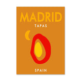 Qfdian Preppy Cities Bright Canvas Posters