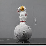 Qfdian Spaceman Figurines Sculpture