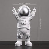 Qfdian Spaceman Figurines Sculpture