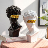 Qfdian Creative David & Giuliano Mini Sculpture