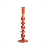 Qfdian Danish Pastel Colorful Layered Candle Stick