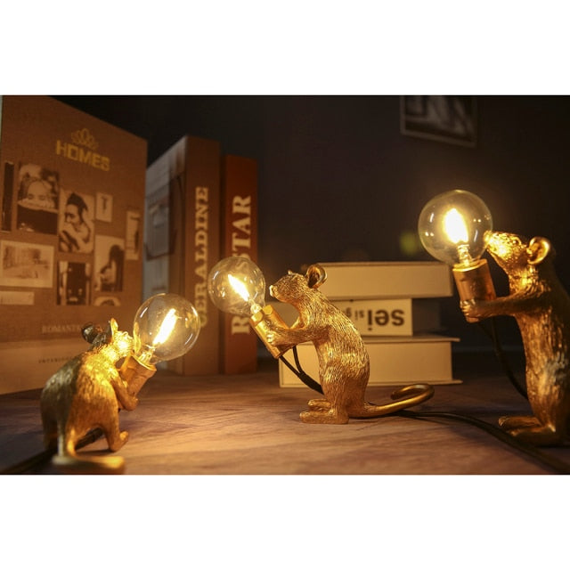 Qfdian The Mice Lamp