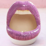 Qfdian Creative Lips Flower Pot