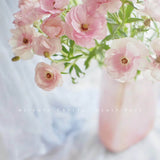 Qfdian Pearly Shining Flower Vase