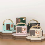 Qfdian Retro Radio Bluetooth Speaker