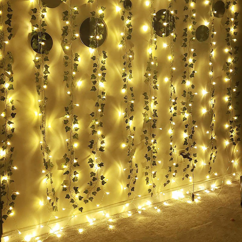 Qfdian Ivy Curtain String Light Pack