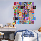 Qfdian Indie Wall Collage Cards