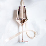 Qfdian Elegance Rose Gold Goblet