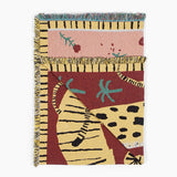 Qfdian Hippie Wild Leopard & Tiger Blanket