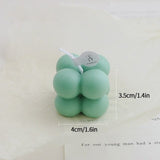 Qfdian Bubble Cube Scented Candle
