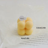 Qfdian Bubble Cube Scented Candle
