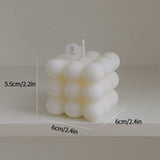 Qfdian Bubble Cube Scented Candle