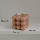 Qfdian Bubble Cube Scented Candle