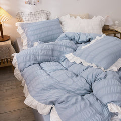 Qfdian Ribbed Softie Bedding Set