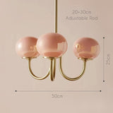 Qfdian Art Deco Elegance Glass Ball Chandelier